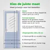 VerminBuster Vliegengordijn Magnetisch - Luxe Deurhor - 205 Productafbeelding-voorbeeld 2
