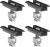 4x Mittelklemme Klickfix schwarz 30-40mm Solarmodul Produktbild-Vorschau 1