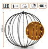 Metallische lichtbol zwart met knipperend effect voor Productafbeelding-voorbeeld 2