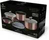 A product box for a cookware set, showing images of the pots and pans. Podgląd zdjęcia produktu