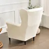 2-dílný kryt křídla židle, křídlo židle Velvet Slipcovers Náhled obrázku produktu 4