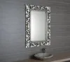 Sapho SCULE spiegel met frame, 70x100 cm, zilver Productafbeelding-voorbeeld 3