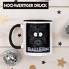 Trendation - Eulen Rave Ballern Tasse (Schwarz) Produktbild-Vorschau 3