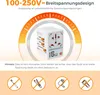 TESSAN Reiseadapter Weltweit, Universal Reisestecker mit 1 Produktbild-Vorschau 7
