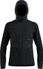 Schwarze Odlo Zeroweight Insulator Laufjacke mit Kapuze und durchgehendem Reißverschluss Produktbild-Vorschau