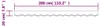 vidaXL Markisenvolant Gelb und Orange Gestreift 280x20 cm Produktbild-Vorschau 7