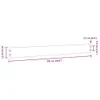 A diagram showing the dimensions of a product. Voir les images du produit