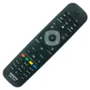 A black remote control is shown against a white background. Produktbild-Vorschau
