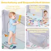 COSTWAY Baby-Laufstall mit Matte, 189 x 158 cm Laufgitter Produktbild-Vorschau 3