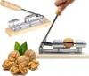 Stabiler Nussknacker aus Edelstahl, silber, mit Holzfuß Produktbild-Vorschau 21