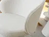 Krzesło solea krem boucle, podstawa krem Podgląd zdjęcia produktu 3