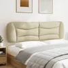 CLORIS Kopfteil-Kissen Creme 180 cm Stoff - Kopfteile Produktbild-Vorschau 4