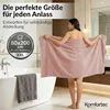 Komfortec 2er Saunatuch Set 80x200 cm aus 100% Baumwolle, Produktbild-Vorschau 10