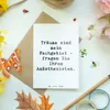 Mr. & Mrs. Panda Grußkarte Spruch Anästhesist Träume - Weiß Produktbild-Vorschau 3