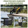 JOIEYOU Angelstuhl Klappbar Outdoor mit Becherhalter & Produktbild-Vorschau 6