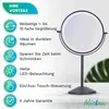 Mirlux Make-up-Spiegel mit LED-Beleuchtung - 10-fache Produktbild-Vorschau 2