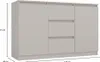 Cassettiera ampia con cassetti e ante ELBE - cashmere Anteprima dell’immagine prodotto 5