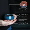 Vaso da bonsai in Vetroceramica blu navy - Vaso da bonsai Anteprima dell’immagine prodotto 4