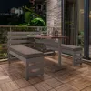 Ocelový balkonový set Sunjoy LAGOS - 126 cm x 157 cm, šedý Náhled obrázku produktu 3