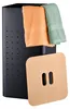 Relaxdays, wasmand met deksel, metaal, 55 liter, hoogte x Productafbeelding-voorbeeld 1