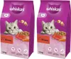 Two bags of Whiskas cat food are shown side-by-side. Produktbild-Vorschau