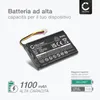 subtel 1x Batteria per Navigatore GPS Compatibile con Anteprima dell’immagine prodotto 2
