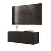 Meuble TV bas Idohome Angel 100 cm noir mat - Meuble TV, Voir les images du produit 3