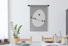 MuchoWow® Wandteppich Wandbehang Vögel - Schwarz - Weiß Produktbild-Vorschau 3