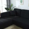 Elastický potah na pohovku ve tvaru L z odolné tkaniny pro Náhled obrázku produktu 4