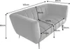 riess-ambiente Design 2-Sitzer Sofa NOBLESSE 165cm grau Produktbild-Vorschau 13