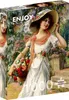 Puzzle 1000 elementów Enjoy – Emile Vernon: Ogród kwiatowy Podgląd zdjęcia produktu 1