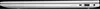 The side view of a closed silver laptop. Produktbild-Vorschau