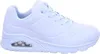 A white Skechers sneaker is shown from the side against a white background. Voir les images du produit