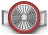 Smeg CKFC2411RDM, Červená, PTFE, 250 °C, Hliník, Nerezová Náhľad obrázku produktu 16