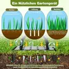 Rasenlüfter 2-in-1 manuell - Gartenkralle mit 24 Spikes für Produktbild-Vorschau 7