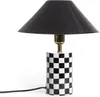 Tischlampe Metall Brijesh Schwarz Produktbild-Vorschau 1