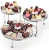 Wilton Tortenständer 'Cakes 'n More', 3-teilig, verchromtes Produktbild-Vorschau 4