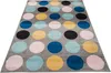 Tapiso Teppich LAZUR Modern Blau Rosa Gelb Creme Grau Produktbild-Vorschau 7
