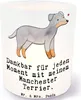 Mr. & Mrs. Panda Teelichthalter Manchester Terrier Moment - Produktbild-Vorschau 1