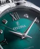 A close-up shot of a watch face with Roman numerals and the brand name 'FESTINA'. Podgląd zdjęcia produktu