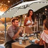 Jayseuw slunečník s LED osvětlením Ø350cm světelný Náhled obrázku produktu 7