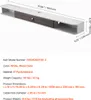 A product shot of a wall-mounted TV cabinet with dimensions and specifications. Anteprima dell’immagine prodotto