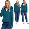 Kurze Damen Übergangsjacke Mit Kapuze Für Den Herbst Warm Produktbild-Vorschau 1