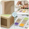 Mamabrum - Jeu sensoriel Montessori en bois : 4 cubes et 12 Voir les images du produit 8
