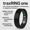 traxRING one – Smarter Gesundheitsring in Schwarz 18,3 mm Produktbild-Vorschau 2