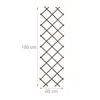 Treillis Relaxdays, extensible, lot de 3, support pour Voir les images du produit 4