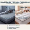 CASABEL Cubrecolchón de microfibra confortable, 1-2 plazas, Vista previa de la imagen del producto 3