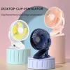 Tragbarer Clip-On-Ventilator, per USB wiederaufladbarer Produktbild-Vorschau 4