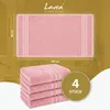 Lavea® 4er Set Handtücher 50x100 cm - Elena, 100% Produktbild-Vorschau 7