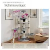 tectake® Kratzbaum Fippi 201 cm inklusive Spielkordel und Produktbild-Vorschau 3